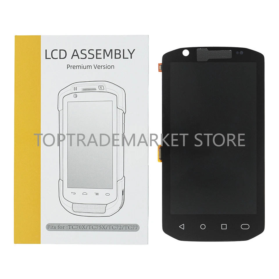 LCD con Digitalizador de Pantalla Táctil para ZEBRA TC70 TC75 TC72 TC77 TC70X 75X Android Foto 4 de 4