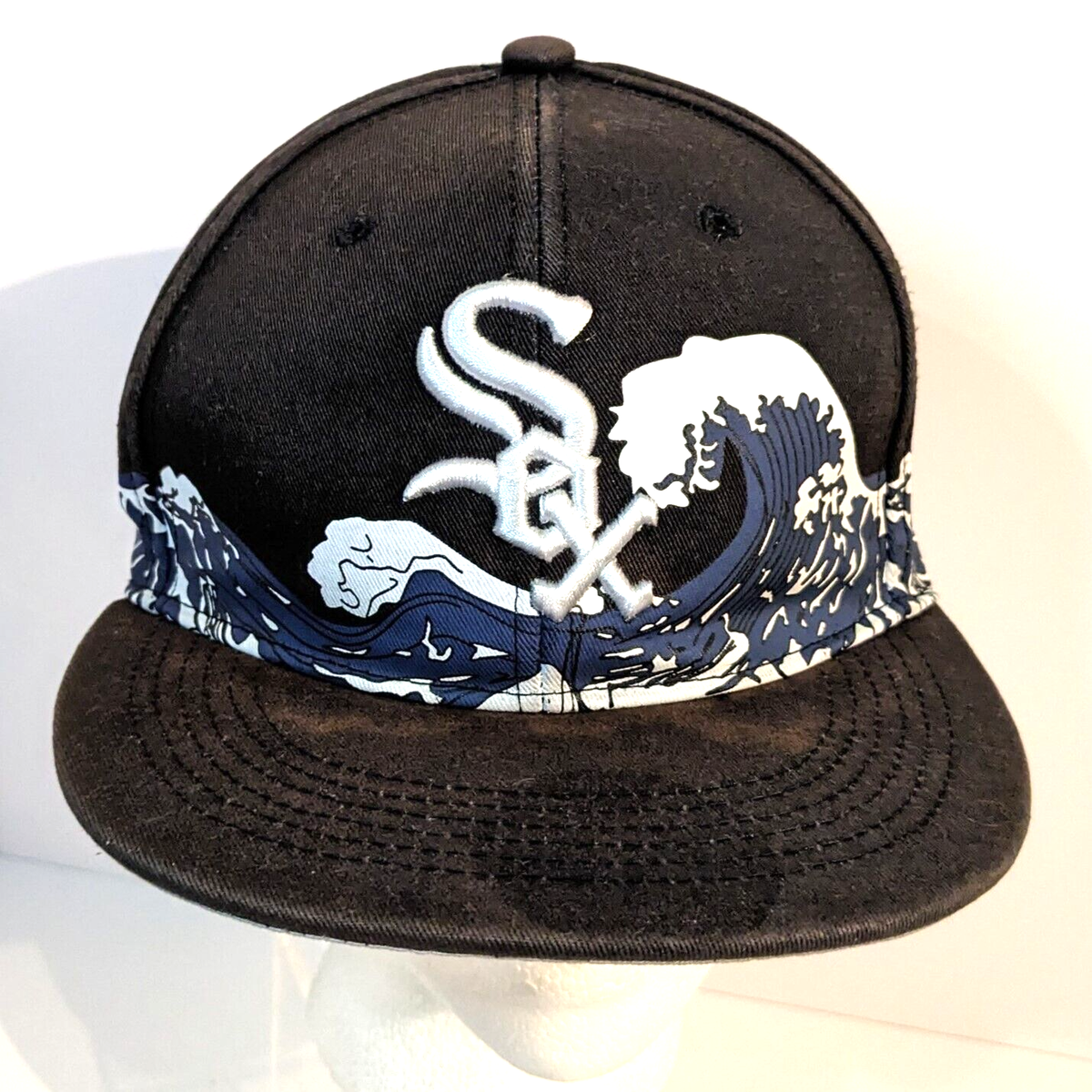 Chicago White Sox The Wave Hat, 9Forty New Era, Wool Blend Chicago White Sox The Wave Hat, 9Forty New Era, Wool Blend