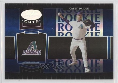 2004 Leaf Certified Cuts Marble Blue 44/50 Casey Daigle #257 Rookie RC 4at