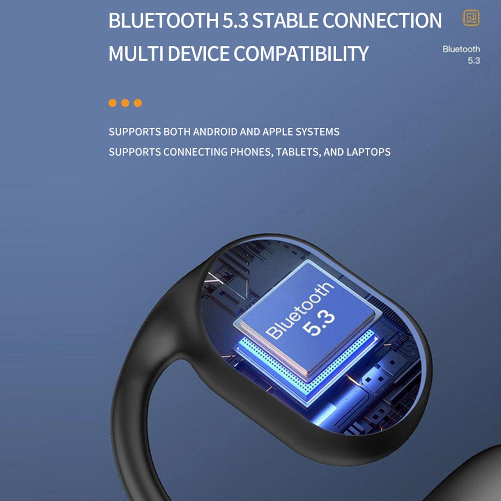 Wireless Ear Buds Wireless Head Phones for Adults Wireless Earbuds with Earhooks