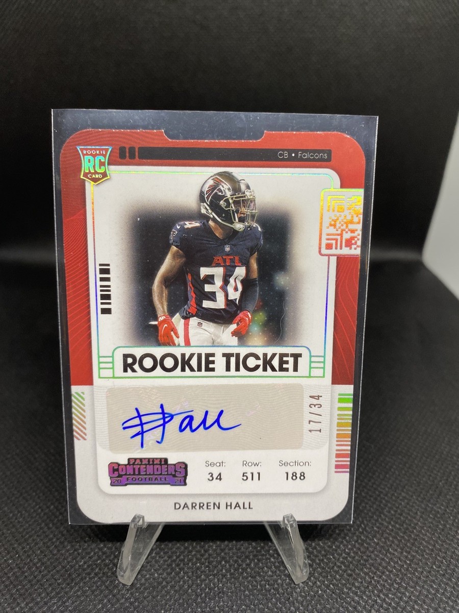 2021 Panini Contenders - Rookie Ticket Darren Hall #200 Ticket