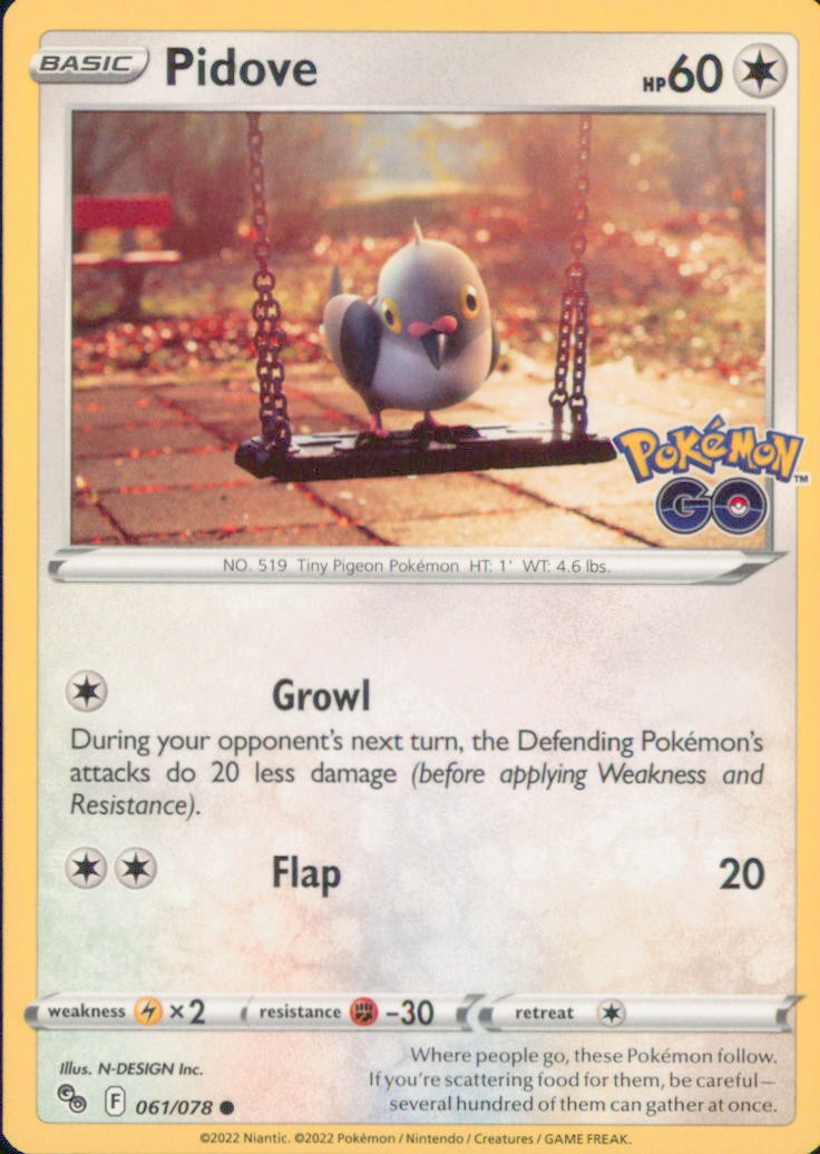 Pokemon TCG Pokémon GO (PGO) Choose Your Card NM Holo / Reverse / Rare