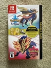 Nintendo Switch Pokemon Sword and Shield Double Pack Steelbook Sealed NEW