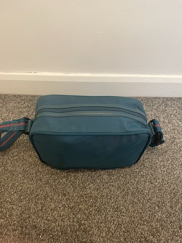Antler Vintage Teal Bag Messenger Camera Case Hand Luggage Travel Vintage Retro - Afbeelding 4 van 8