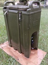 Continental Silite LD-500 Drink/Water Dispenser Cooler 3 Gallons Army Green