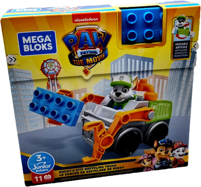 MEGA BLOKS Paw Patrol The Movie GYH93 Rock`s City Recycling Truck