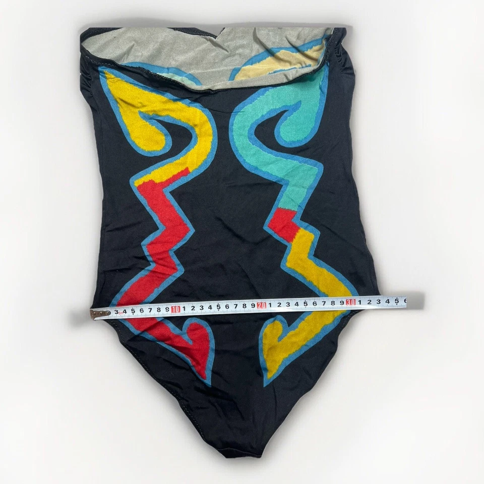 Traje de baño para mujer súper raro YSL Yves Saint Laurent con logotipo talla S/M Foto 4 de 4