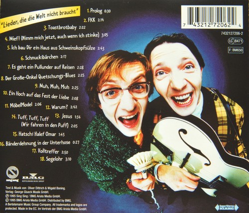 ⚠️CD Die DOOFEN – "Lieder, die die Welt nicht braucht" NEU - Bild 2 von 2