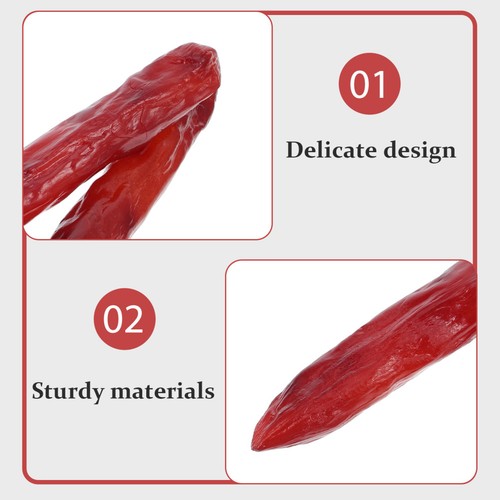 3 Pezzi Modello Alimentare Artificiale Espositore Ornamento Puntelli Finti Hot Dog Modelli - Foto 11 di 12