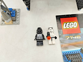 LEGO 7146 TIE Fighter Star Wars Vintage Retro Instructions Figures Empire