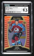 2019-20 Upper Deck Allure Rookies Sunset Cale Makar #80 CGC 9.5 Mint+ 0u70