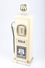 point-home Design-Schrank "Zapfsäule", Retro, weiß, 82cm