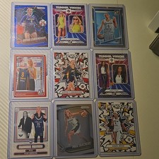 Donruss Prizm WNBA Basketball Card Lot 9 Cunningham Reese Bueckers My House