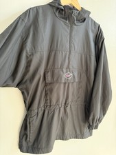 Nike Icon Clash Embroidered Half Zip Pullover Windbreaker Jacket Black Women  s S