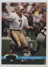 1991 Topps Stadium Club Morten Andersen #379 HOF 0l2