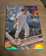 Gary Sanchez - 2017 Topps Chrome Refractor #122 - New York Yankees