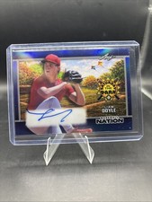 2026 Leaf Baseball Nation Liam Doyle Top Prospect RC Auto 5/10 Blue Top Cardinal