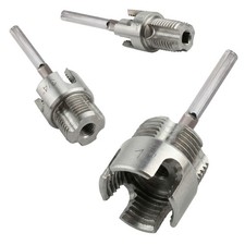 Judelvei 3 Pcs Integrated Internal External Pipe Threading Tool, 1/2" Big