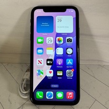 Apple iPhone 11 64GB Black A2111 Unlocked Verizon AT T T-Mobile H5