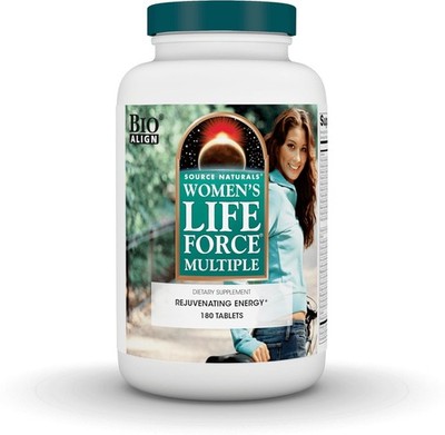 Source Naturals Women's Life Force Multiple, Daily Multivitamin & Immune Healt