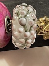 Trollbeads Mimosa Violet Buds Rare HTF
