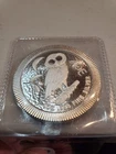 2017 Niue $2 Ancient Greek Athenian Owl Coin 1 oz 999 Silver in Capsule