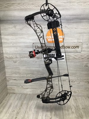 Used Mathews Lift X 29.5 Right Hand Bottomlands riser/Black limbs 28.5/65# Packa