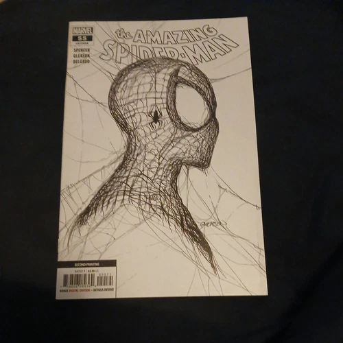 AMAZING SPIDER-MAN #55 2ND PRINT 1:50 PATRICK GLEASON VARIANT MARVEL 2021