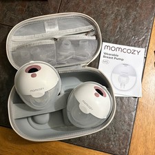 Momcozy M5 Wearable Breast Pump 2-Pack w/ Case Hands-Free No Box