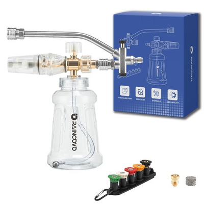 #ad Foam Cannon for Pressure Washer Snow Clear Foam Cannon Dual Connector Access... $45.39