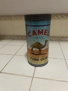 Camel Quick Cure Tube Gum Vintage