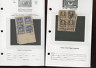 US stamps 859 to 893  158  blocks of 4 dealer lot see description  used  (mb33 — photo 5