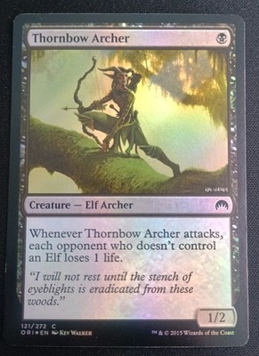 MTG Magic Origins - Thornbow Archer - Foil 
