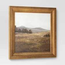 12" x 12" Prairie Land Framed Canvas Board - Threshold