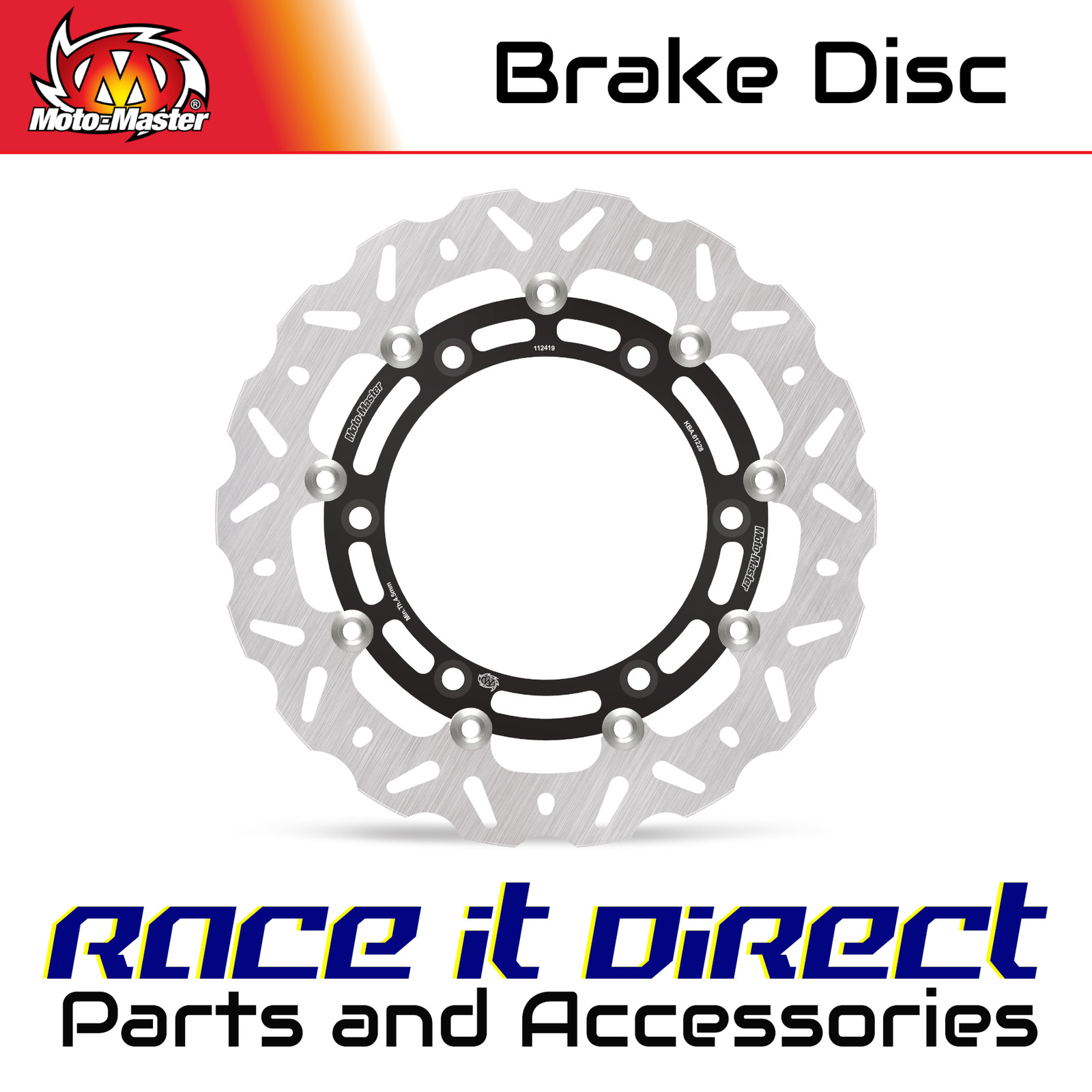 Brake Disc for HONDA CBF 500 ABS 2004-2006 Front Nitro Disc MotoMaster