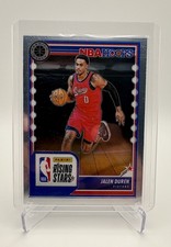 2023-24 Panini Hoops Premium Stock Pistons Jalen Duren Rising Stars #299 