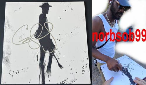 GARY CLARK JR. SIGNED AUTOGRAPH THIS LAND VINYL LP w/EXACT PROOF & BECKETT COA