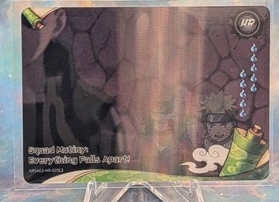 Naruto Kayou Series 3 NRSA03-HR-009L3 Squad Mutiny Everything Falls Apart HR NM