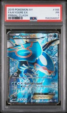 Kyogre EX PSA 1 2015 Pokemon Xy Primal Clash #148 LOW POP on eBay