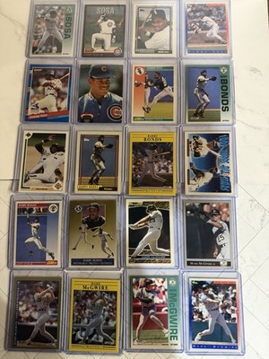 MLB Lot 20 HR Kings McGwire, Sosa, Bonds   ️