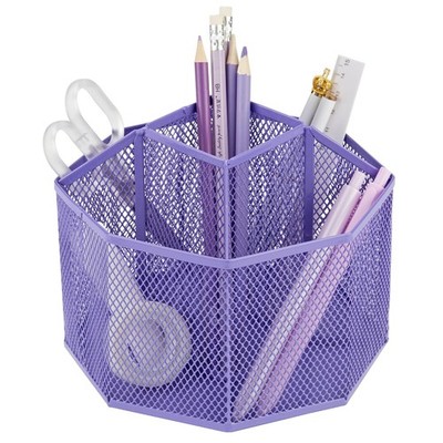 Annova Mesh Schreibtisch Organizer Drehen mit 5 Fächern Drehen Ordnung Süßigkeiten/Stift Ho