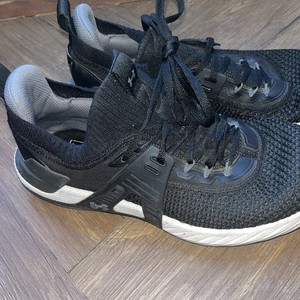 Under Armour Project Rock 5 Shoes Men\'s Sz 7 Grey Black Blue Surf EUC Under Armour Project Rock 5  main image 4