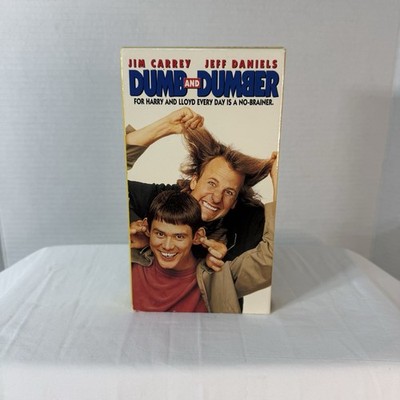 Dumb and Dumber VHS 1995 Jim Carrey, Jeff Daniels Comedy Classic - PG-13 Used