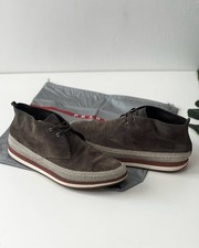 Stivali PRADA da uomo in camoscio / taglia 9