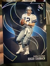 Roger Staubach 2025 Silhouette Silver Dallas Cowboys /149 SP Mint 🏈💎🔥