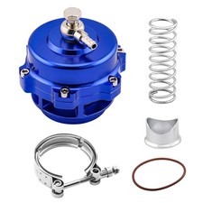Blue 50mm Aluminum Turbo Blow Off Valve Bov With 6 Psi Spring V-band Flange Blue 50mm Aluminum Turbo Blow Off Valve Bov With 6 Psi Spring V-band Flange