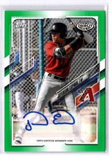 2021 Topps Pro Debut #PD-145 Jeferson Espinal Autographs Green #/99