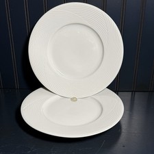 Dansk Tapestries Winter White Set Of 2 Bread & Butter Plates 7.5” Jack  Larsen