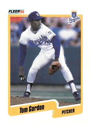 1990 Fleer #108a Tom Gordon