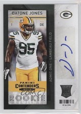 2013 Panini Contenders Datone Jones #129 Auto 0v1